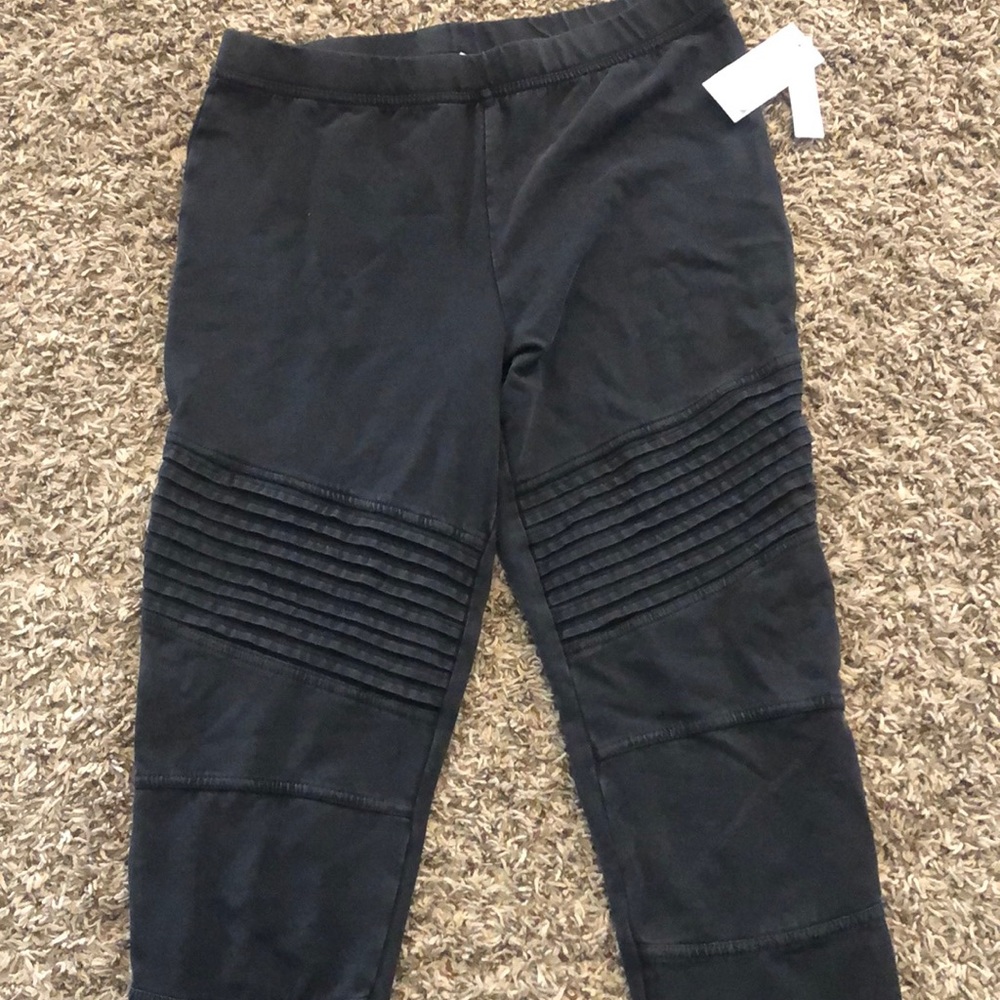 NWT Women’s BP black moto leggings size M
